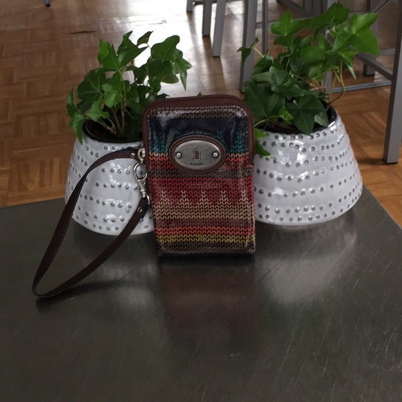 Fossil/ Key Per/ Wristlet/ - Picture 1 of 5